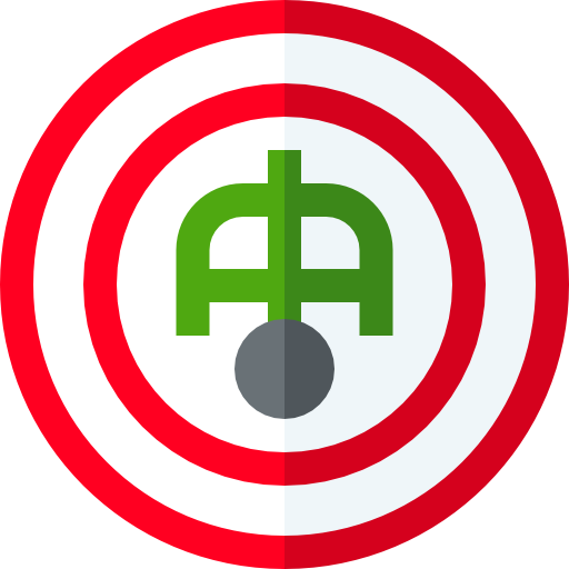 nigeria Basic Straight Flat icon