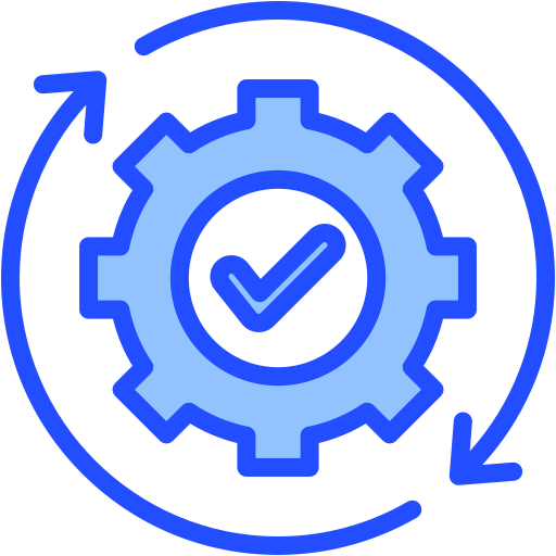 プロセス Generic Blue icon