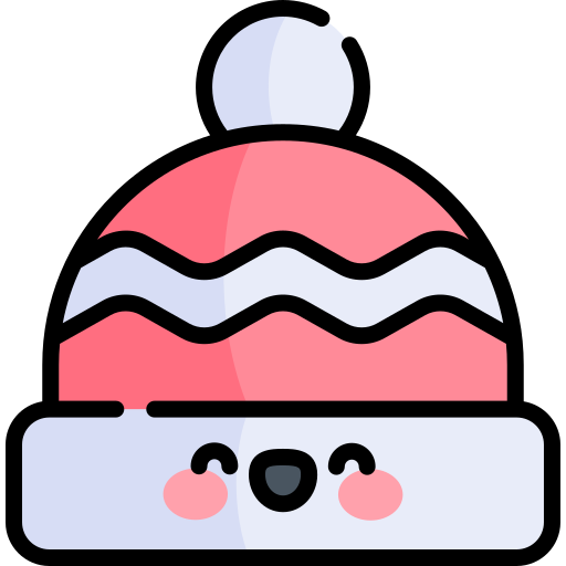 kapelusz Kawaii Lineal color ikona