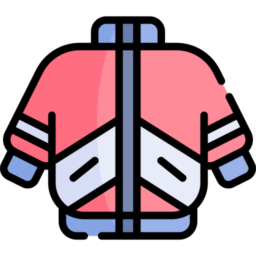 chaqueta Kawaii Lineal color icono