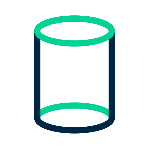 cylindre Generic Outline Color Icône