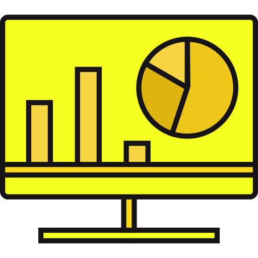 Data Analytics Generic Outline Color icon