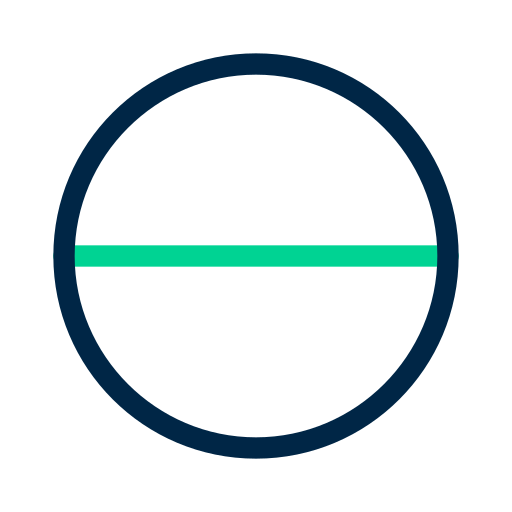 diameter Generic Outline Color icoon