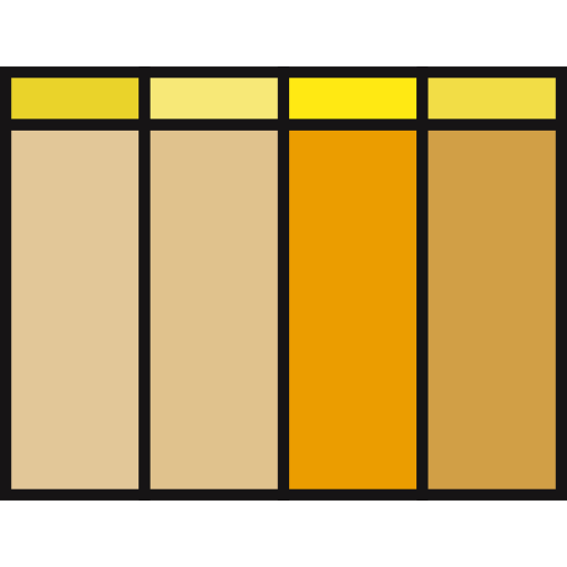 columnas Generic Outline Color icono