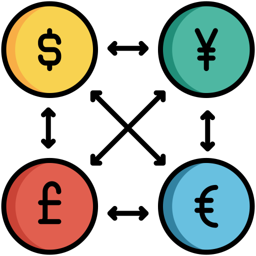 Forex Generic Outline Color icon