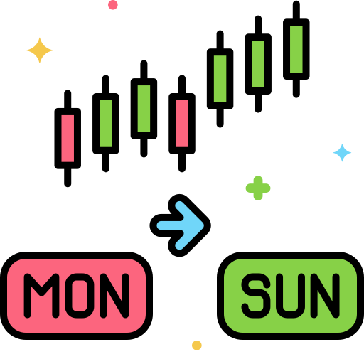 스윙 트레이딩 Generic Outline Color icon