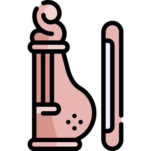 langspil Kawaii Lineal color icono