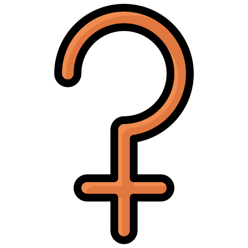 Question mark Generic Outline Color icon
