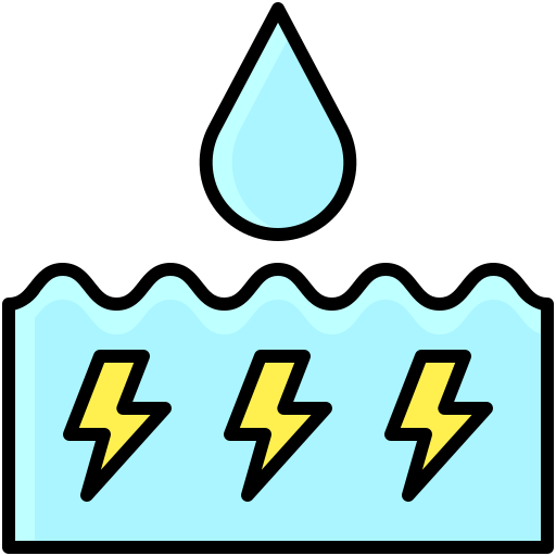 energia wodna Generic Outline Color ikona