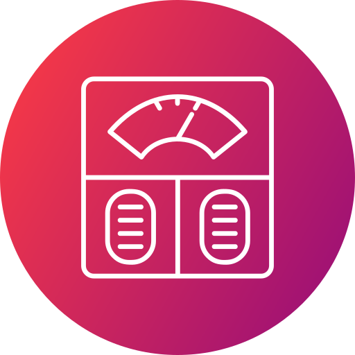 Weight Scale Generic Flat Gradient icon