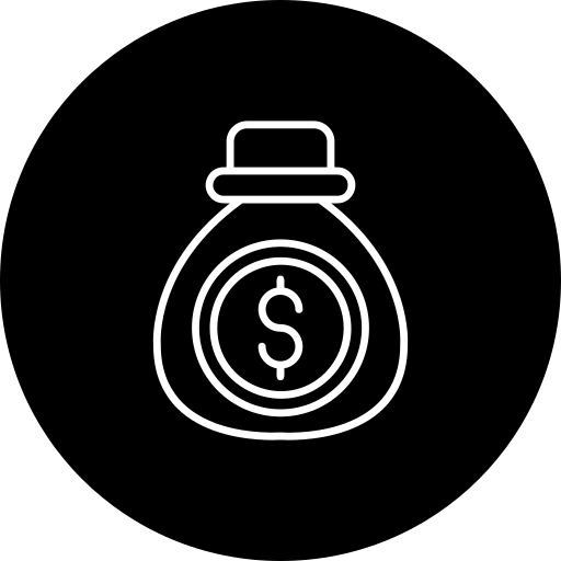 Money bag Generic Glyph icon