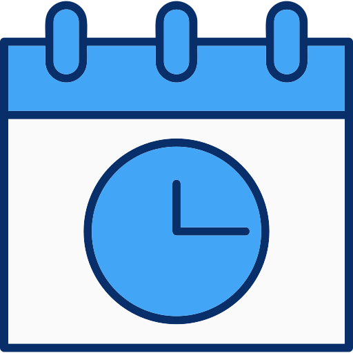 Schedule Generic Blue icon