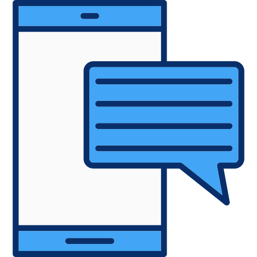 sms-y Generic Blue ikona