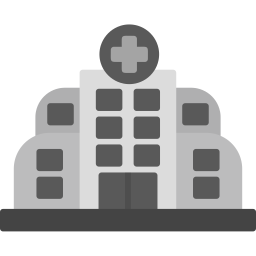 krankenhaus Generic Grey icon