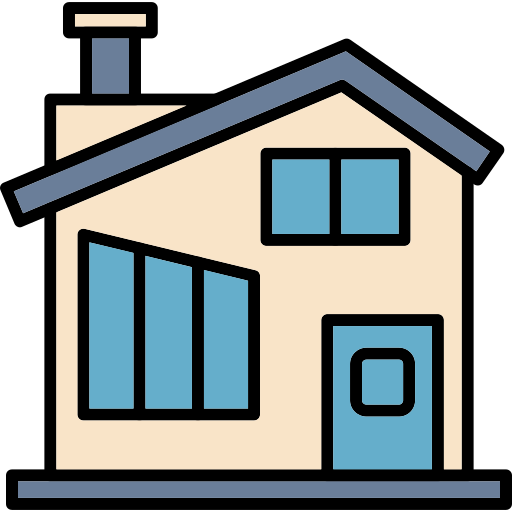 Cottage Generic Outline Color icon