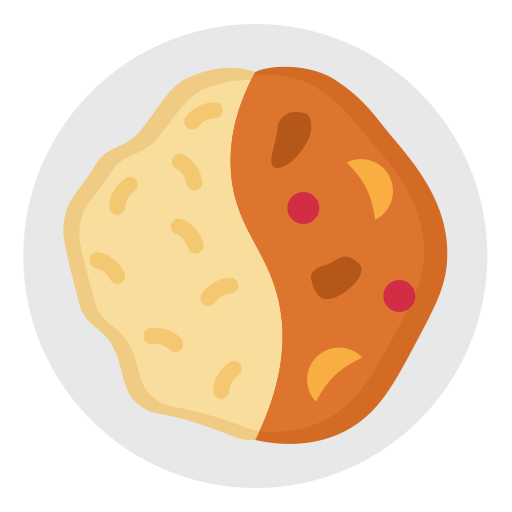 Rice and curry Generic Flat icon