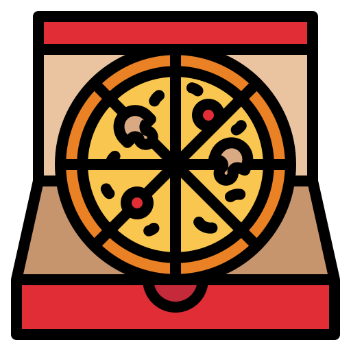 pizza Generic Outline Color icon