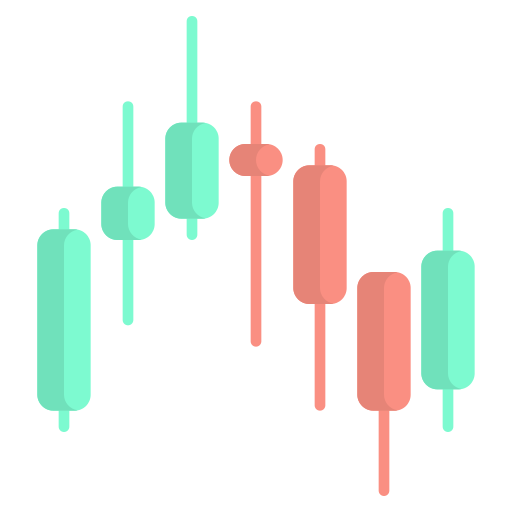 Chart candlestick Generic Flat icon