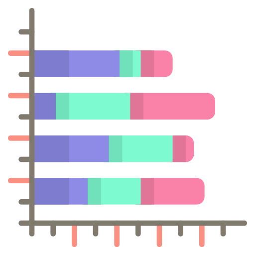 막대 차트 Generic Flat icon