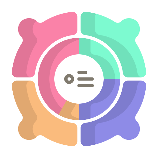 diagramme circulaire Generic Flat Icône