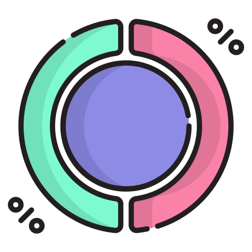 Ratio Generic Outline Color icon