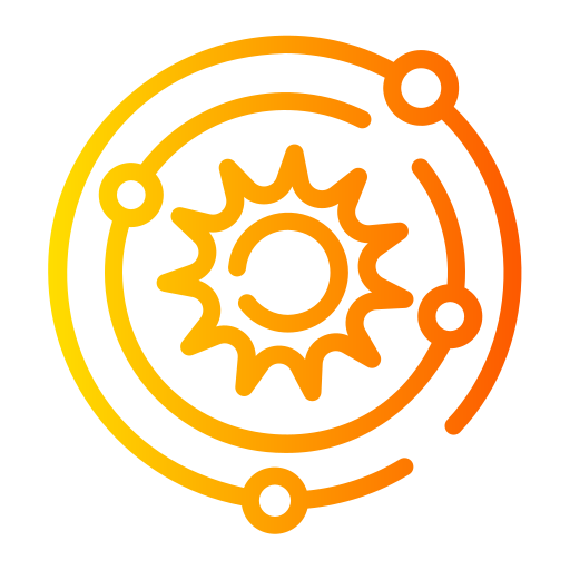 sistema solar Generic Gradient icono