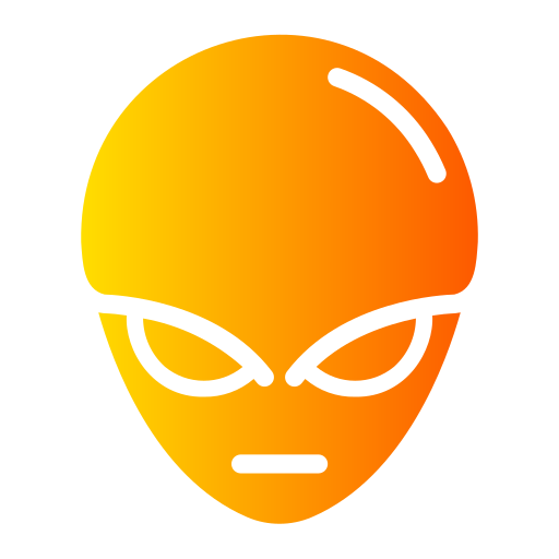 Alien Generic Flat Gradient icon