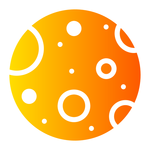 maan Generic Flat Gradient icoon