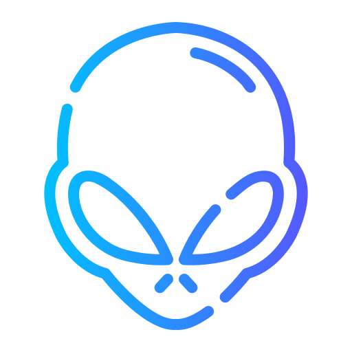 Alien Generic Detailed Outline icon