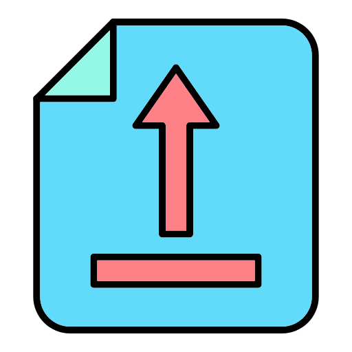 アップロード Generic Outline Color icon