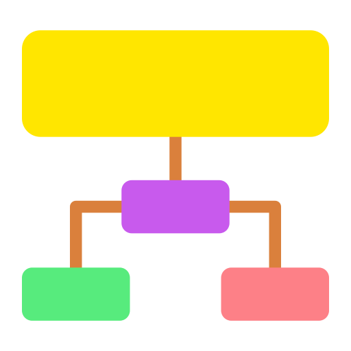 hierarchische struktur Generic Flat icon