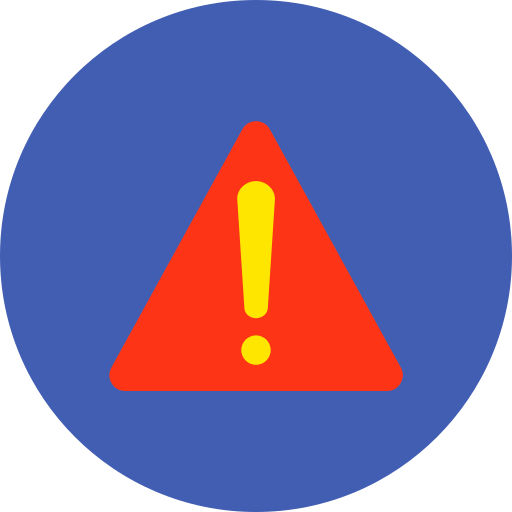 waarschuwing Generic Flat icoon