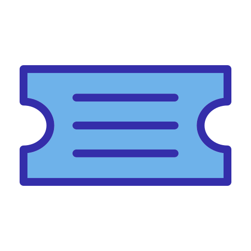 쿠폰 Generic Blue icon
