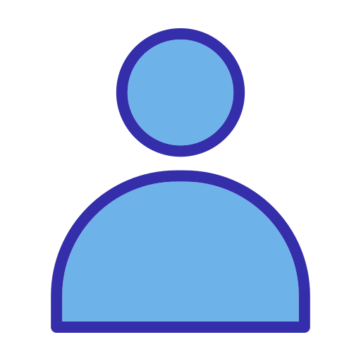ユーザー Generic Blue icon