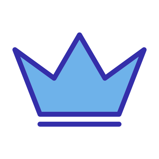 クラウン Generic Blue icon