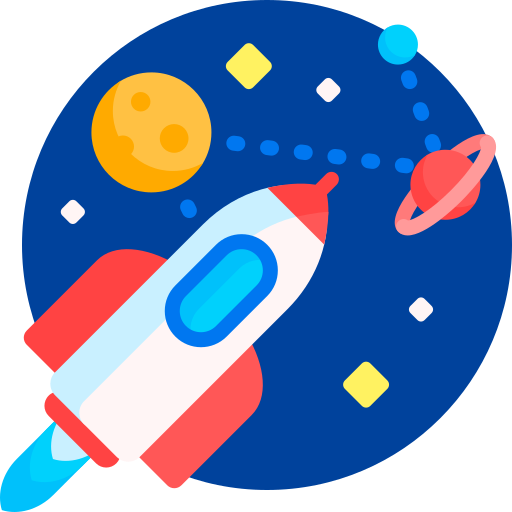 space Detailed Flat Circular Flat icono