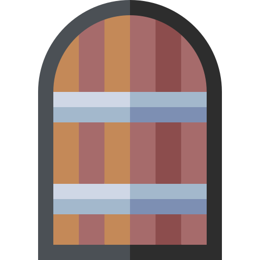 puerta Basic Straight Flat icono