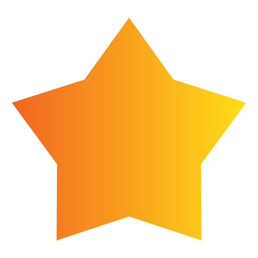 Star Generic Flat Gradient icon