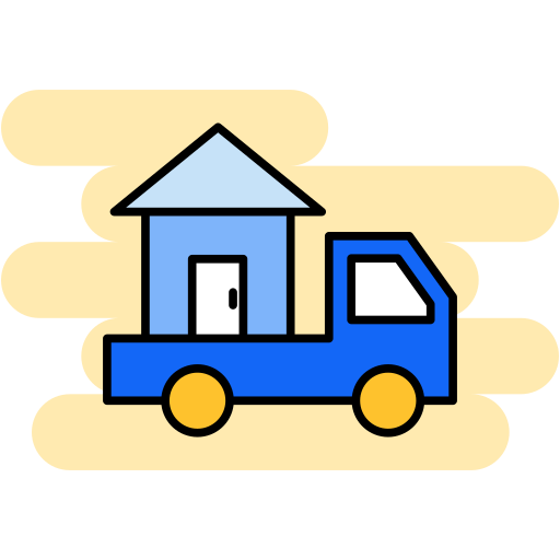 Moving home Generic Rounded Shapes icon