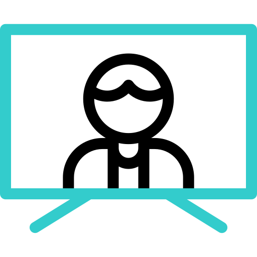 tv Basic Accent Outline icon