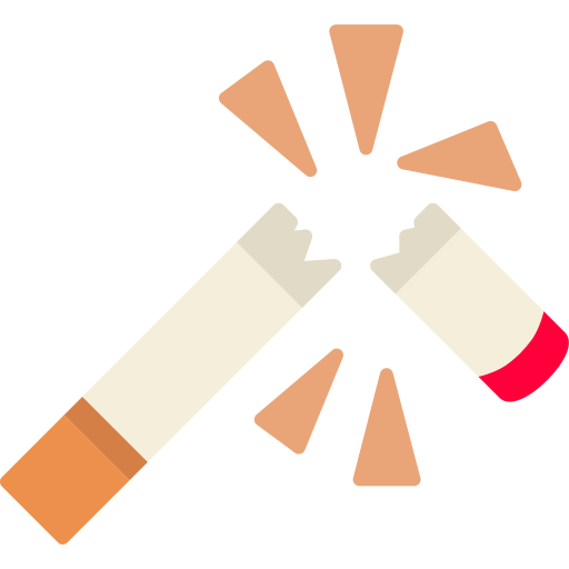 Broken cigarette Generic Flat icon