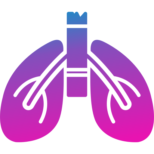 poumons Generic Flat Gradient Icône