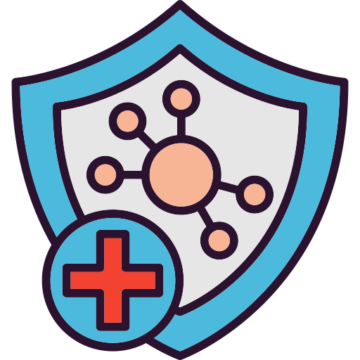 Immune System Generic Outline Color icon