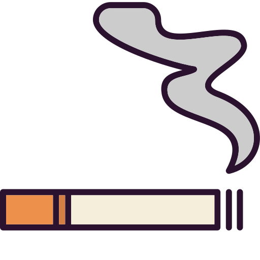 Cigarette Generic Outline Color icon