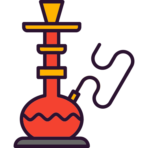 물 담배 Generic Outline Color icon