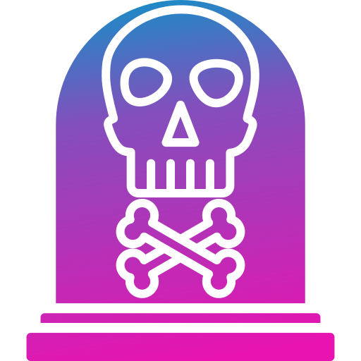 muerte Generic Flat Gradient icono