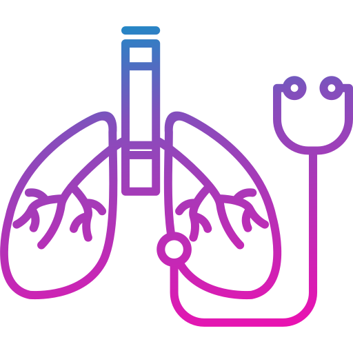 Lungs Generic Gradient icon