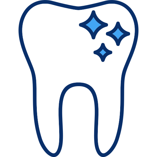 blanqueamiento dental Generic Blue icono