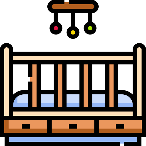 krippe Detailed Straight Lineal color icon