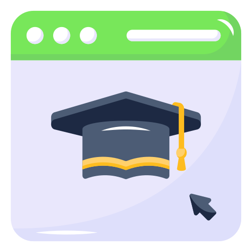 online onderwijs Generic Flat icoon